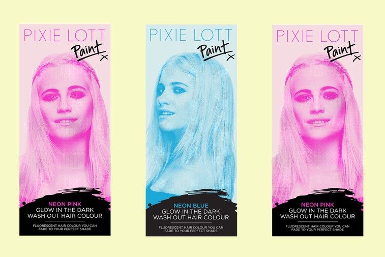 Pixie Lott Paint Hair Dye shades