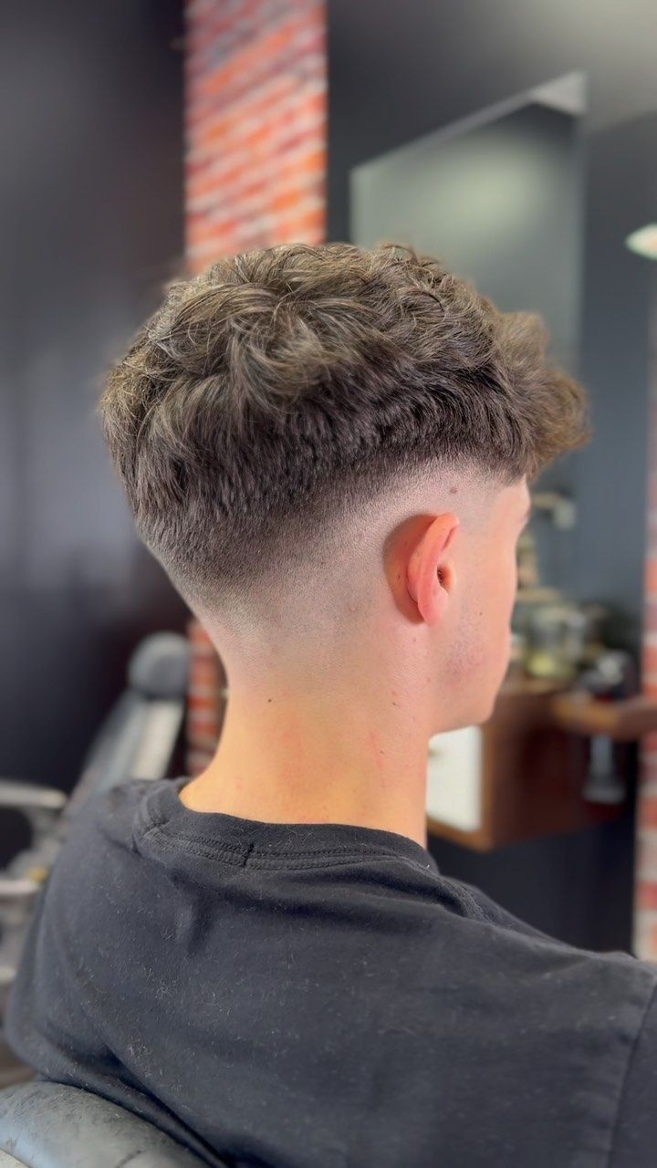 mid drop fade